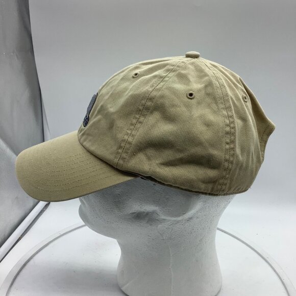 Adidas Tan Adjustable 100% Cotton Baseball Cap Tan Embroidered Logo One Size - Picture 7 of 8